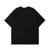 Street Design Theme Dark Dog Head Man Short Sleeve