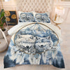 Wolf Bedding Wolf Comforter Set For Boys Lightweight Summer Comforter For Bedroom Decor