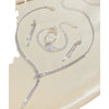 Fashion Simple Necklace Earring Bracelet Four-piece Set