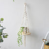 Tassel Leaf Woven Tapestry Rack Decoration Storage
