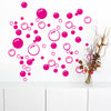 Colorful Circle Bubble Wall Stickers Removable