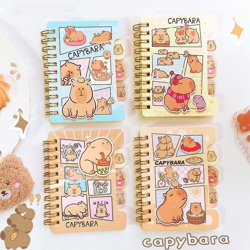 Category Coil Notebook Cute Mini Journal Book Memo Pad