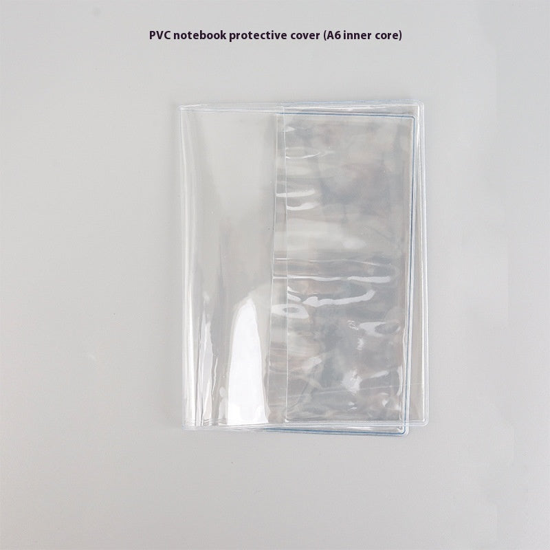 Journal Book Notebook Boy Cover Waterproof Student Transparent Book Cover