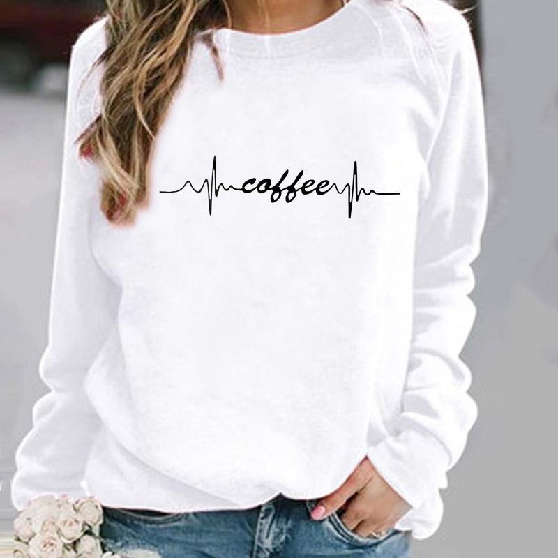 Women's Fashion Casual Round Neck Geometric Pattern Printed Sports Sweater