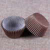 Pvc Barrel Solid Color Baking Muffin Cake Paper Cups Oil-proof Chocolate Paper Cups