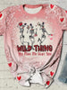 Casual 3D Printed T-Shirt  Round Neck Short Sleeves