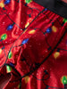 2pcs Men's Christmas-Themed Long Boxer Briefs - Soft, Breathable & Comfortable Polyester Blend Underwear with Festive Prints