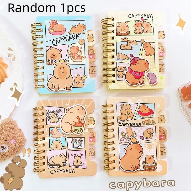 Category Coil Notebook Cute Mini Journal Book Memo Pad