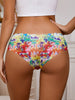 5pcs Oil Painting Seamless Briefs, Comfy & Breathable Ice Silk Intimate Panties, Women's Lingerie & Underwear