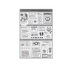 Cartoon Creative Journal Diy Decorative Material Stickers 6 Models