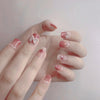 French Worn Removable Nails And Diamonds
