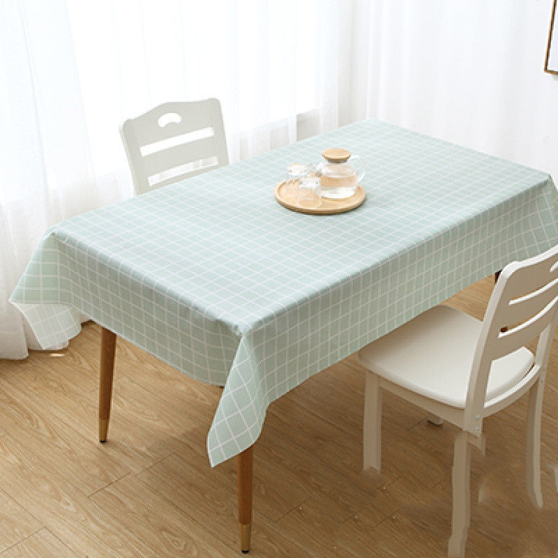 Tablecloth Waterproof PVC Table Mat Tablecloth Cover Tablecloth