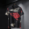 Summer Men's Plus-sized Plus-sized Ice Cotton T-shirt