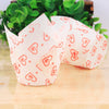Household Oil And High Temperature Resistant Solid Color Tulip Cake Paper Cups