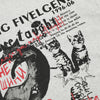 Men's Abstract Animal Kitten Sports Short Sleeve