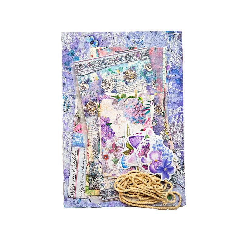 Butterfly And Plant Journal Decorative Source Material 50 Pieces