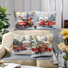 Christmas pillows - Christmas Pillows - Contemporary Printed Designs - Deck Your Halls in Delight