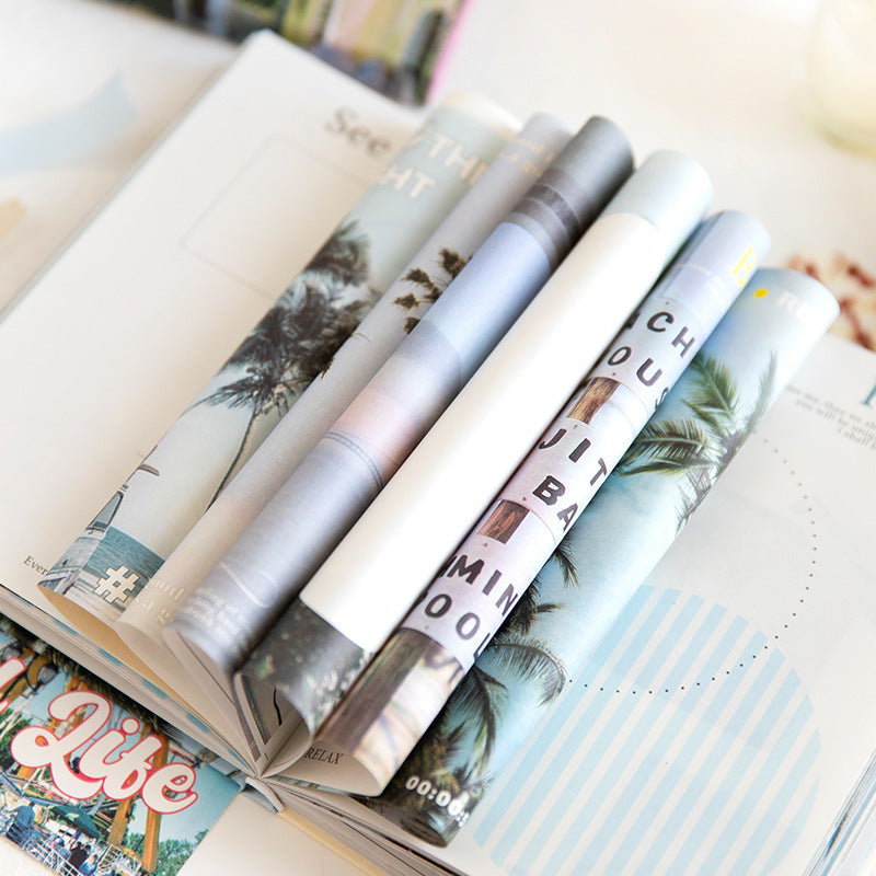 Artsy Ins Style Beautiful Scenery Color Journal Diary Book