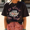 Fashion Letter Print Short-sleeve
