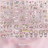 Hand Account Waterproof Sticker Water Cup Decoration Small Pattern Cartoon Girl