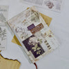 Kraft Paper Journal Book A5 Retro Coloring Page Illustration Artistic