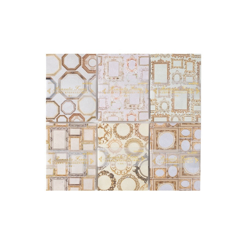 Classical Photo Journal Decoration Background Collage