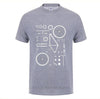 Men And Women's Fashion Casual Print Short-sleeved T-shirt