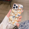 Transparent Flower Double-sided Laminated Phone Case