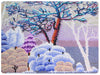 Sunset Elephant Full Diamond Five-piece Diamond Painting DIY Cross Stick-on Crystals Home Decoration