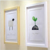 Rectangular Solid Wood Photo Frame Photo Wall Wall Hanging Table Wooden Picture Frame