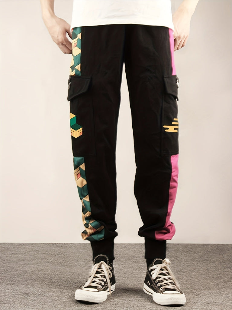 Men's & Women's Sweatpants Hip Hop Pants Joggers Trousers Anime Sport Pants - Fleece Lining - With Pockets - For Fall/Winter - Suitable for Sports, Loungewear & Casual Wear - Perfect Gift for Teens & Adults