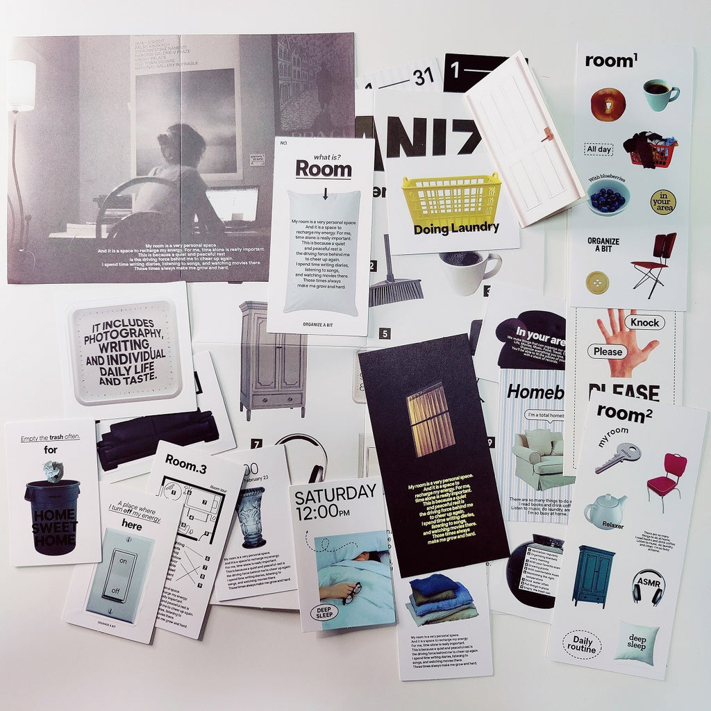 Magazine Landscape Retro Journal Decoration Material Collage Paper Bag