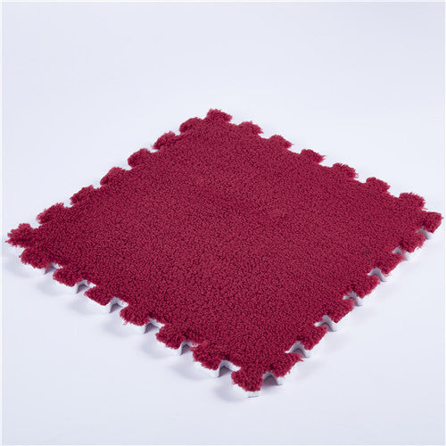 Stitching Mats Thick Plush Surface Climbing Mat Baby