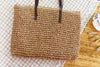 New Seaside Holiday Woven Bag Portable