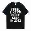 Men's Printed Cotton Short-sleeved T-shirt