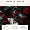 3pcs Goth Skull Print Comforter Set (1 Comforter + 2 Pillowcase Without Pillow Insert) For All Seasons, Microfiber Gothic Red Rose Bedding Set For Halloween Style Bedrooms Decoration