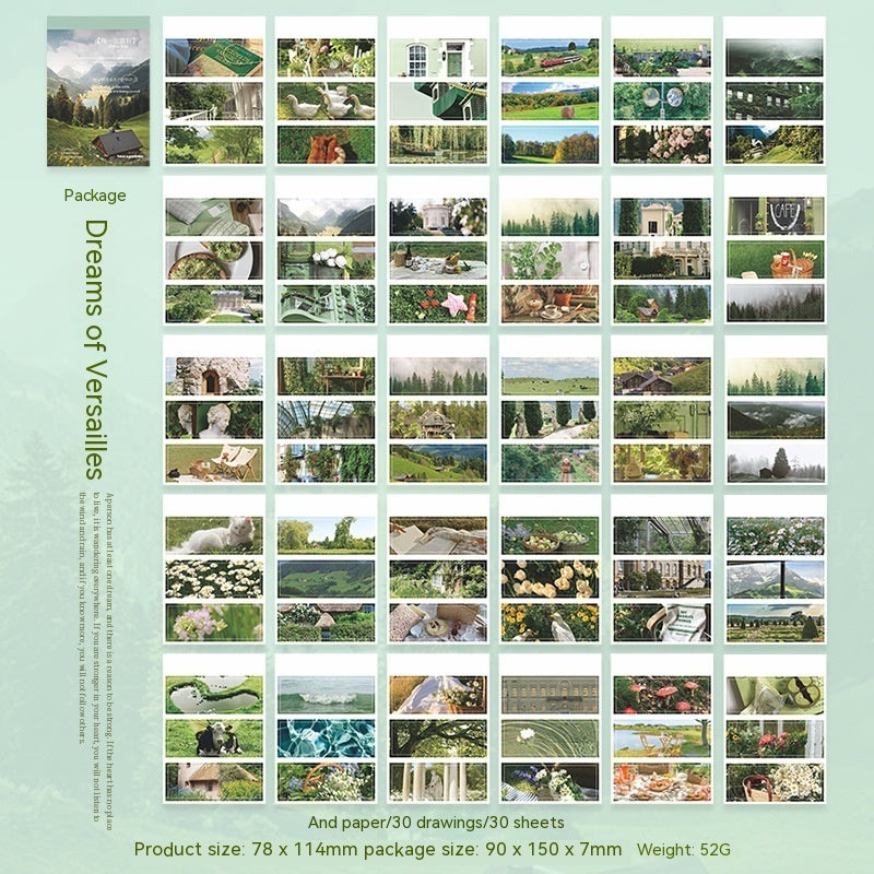Each Trip Series Travel Theme Journal Decorative Source Material
