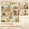 Plant Flower Butterfly Journal Decoration Base Background Paper