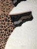 3pcs Sexy Leopard Print Lace Trim Thongs for Women - Low Rise, Comfortable Nylon Blend Panties