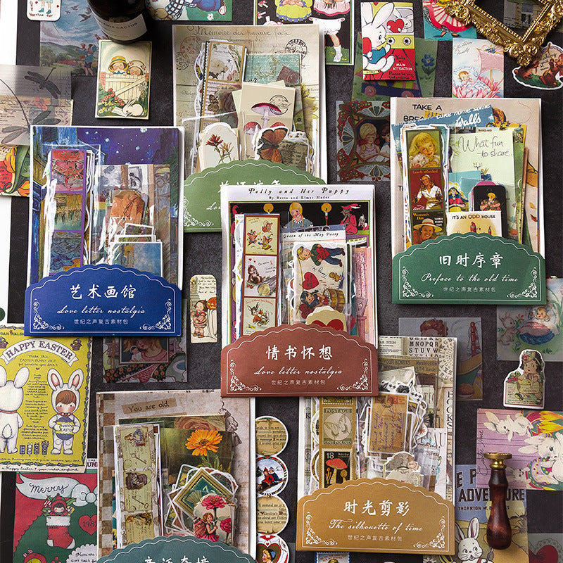 Voice Of The Century Retro Sample Data Journal Decorative Stickers