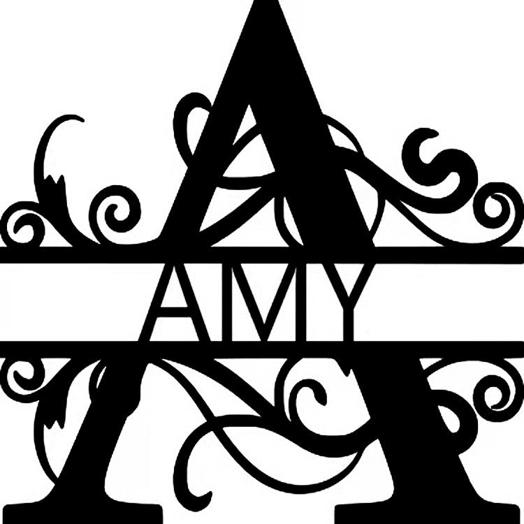 New Metal Iron Art Letter Wall Decorative Crafts In Stock Wholesale