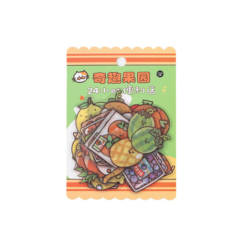 Convenience Store Journal Decoration Sealing Sticker Bag