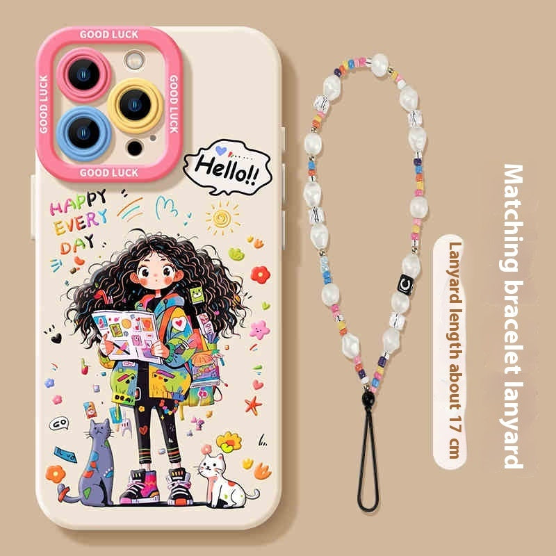 Silicone Cute High-grade All-inclusive Drop-resistant Phone Case