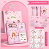 Journal Book Set Gift Box Girl Heart Cute Gift Bag