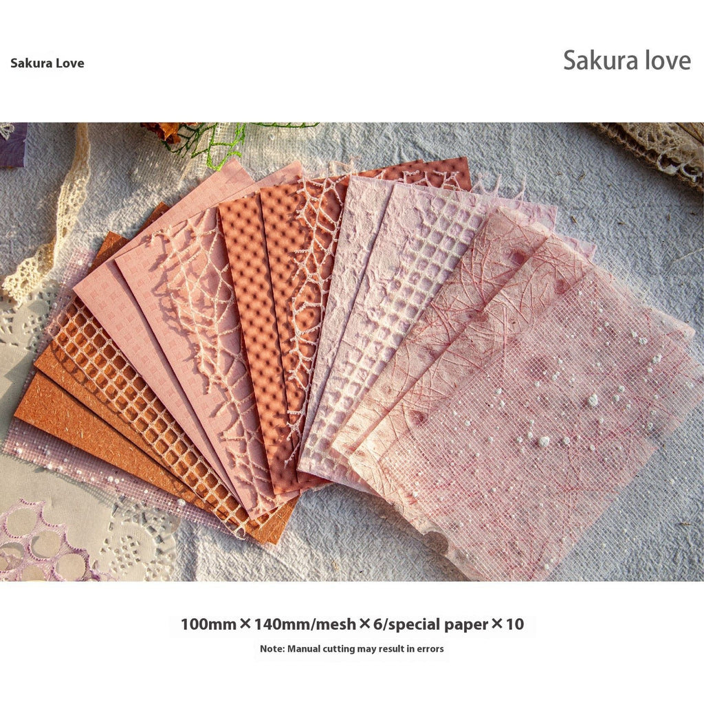 Cloud Yarn Series Light Retro Hollow Journal Decoration