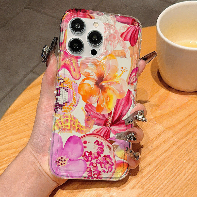 Bright Lily Phone Case Airbag Drop-resistant