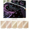 3pcs Sun Moon Butterfly Mandala Print Comforter Set (1 Comforter + 2 Pillowcase Without Pillow Insert) For All Seasons, Microfiber Rainbow Gradient Bedding Set For Bedrooms Decoration