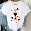 Women's Student Loose Plus Size Clothing Korean Style Versatile Top