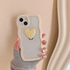 Love Wave Border Phone Case Transparent 3D