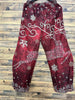 Christmas Print Dual Pocket Pants, Casual Loose Pants For Spring & Summer, Women's Clothing